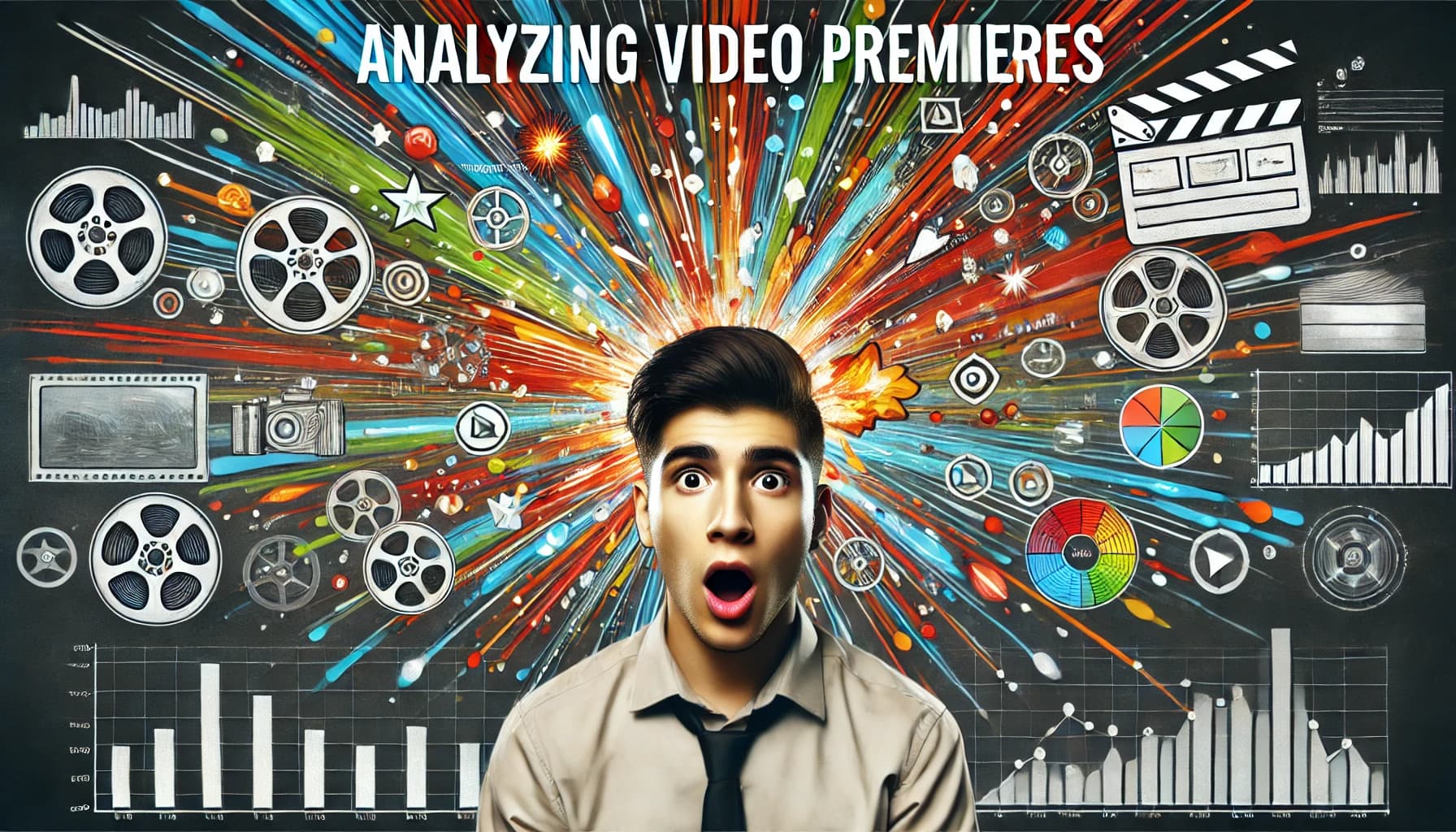 Some guy's head exploding with too much data analysis from b00st.com's number crunching prowess for its 200 video premier analysis.