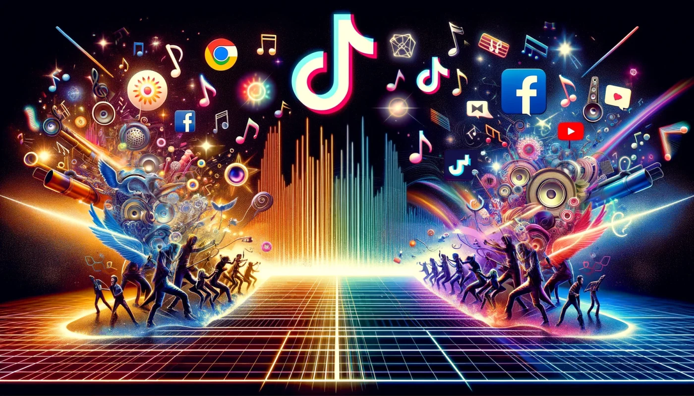 TikTok is disrupting the paid advertising industry in music by challenging the dominant incumbents, Meta and Google.